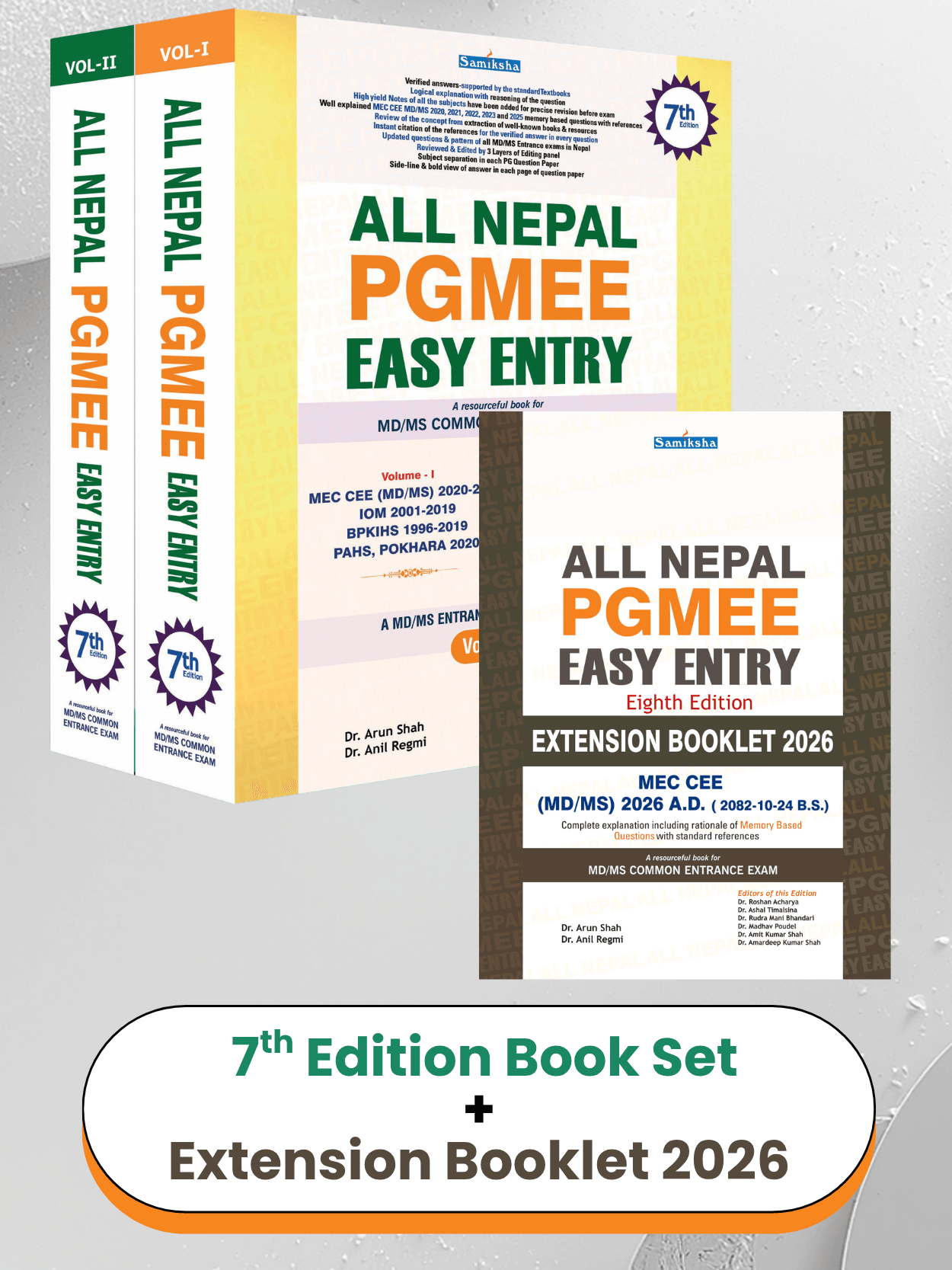 All Nepal PGMEE Easy Entry (7th Edition) + Extension Booklet 2026